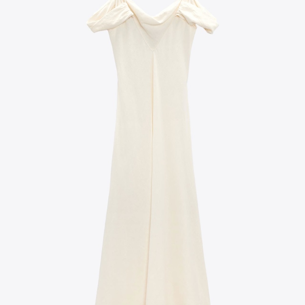 Single pc 🔥 Zara limited edition celeb style maxi dress you cannot miss - Picture 3 of 4